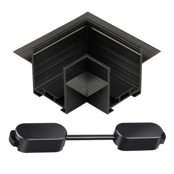 Соединитель L-образный угловой для шинопровода встраиваемого в ГКЛ NOVOTECH SHINO 135274