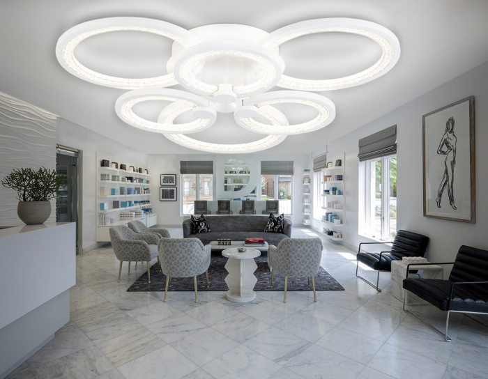 Потолочный светодиодный светильник с пультом Ambrella light FA4085