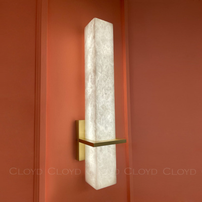 Бра Cloyd BEGRIFF W2 / - алебастр латунь (арт.20325)