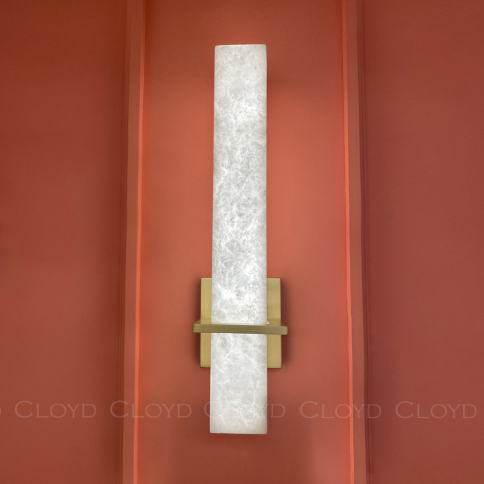 Бра Cloyd BEGRIFF W2 / - алебастр латунь (арт.20325)