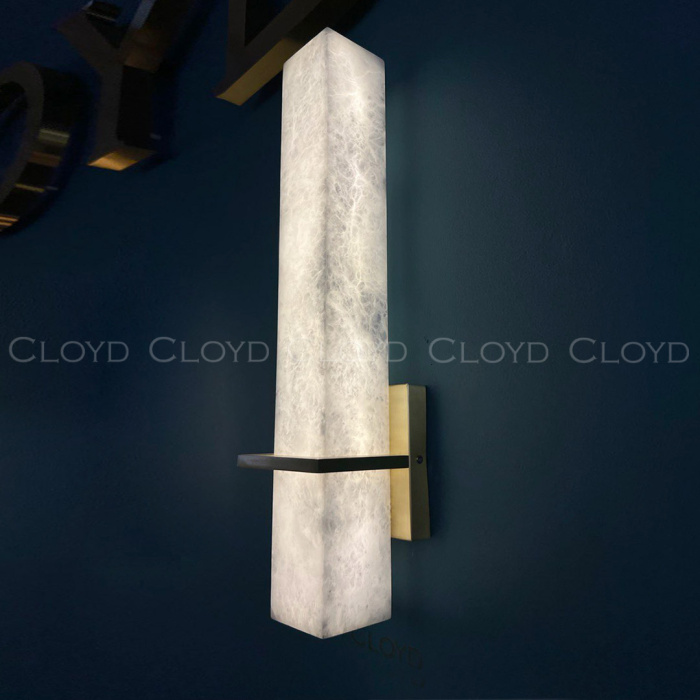 Бра Cloyd BEGRIFF W2 / - алебастр латунь (арт.20325)