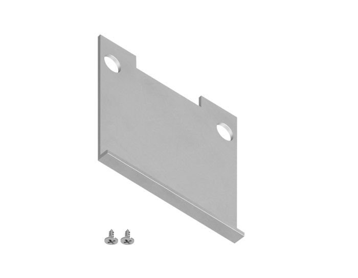 Заглушка для накладного алюминиевого профиля GP2500 (комплект 4шт) Ambrella light GP8470