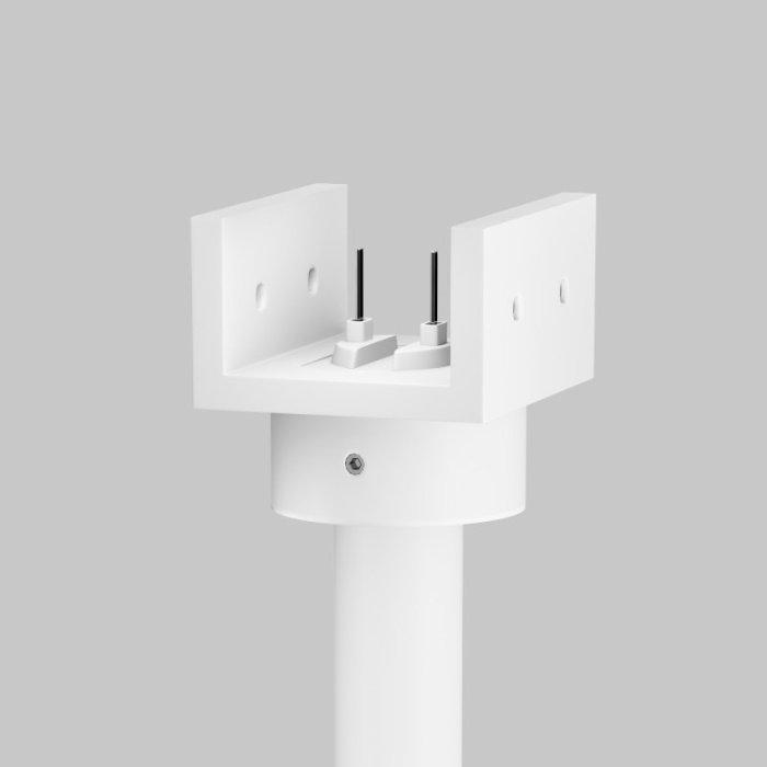 Трековый однофазный уличный светодиодный светильник Elasity IP black O-TR01-2-P-8WW3K