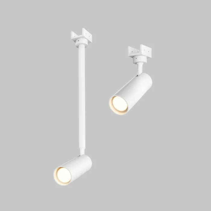 Трековый однофазный уличный светодиодный светильник Elasity IP black O-TR01-2-P-8WW3K