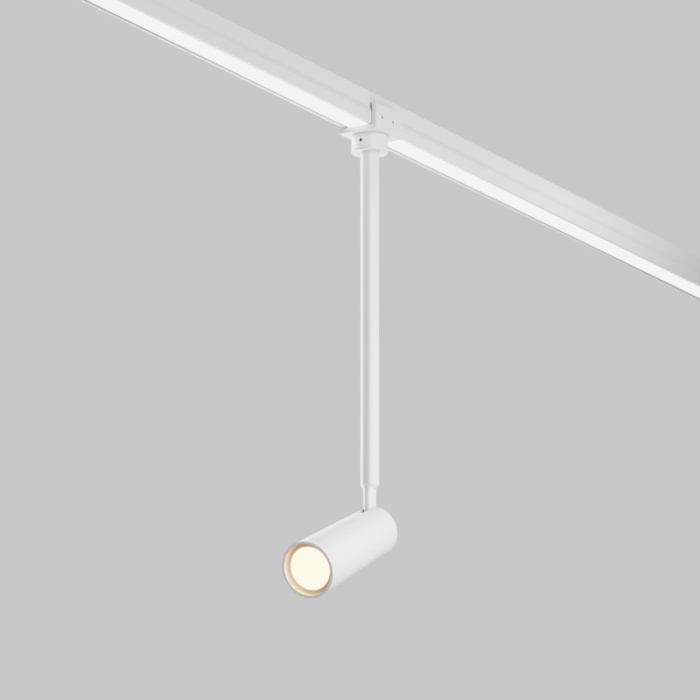 Трековый однофазный уличный светодиодный светильник Elasity IP black O-TR01-2-P-8WW3K