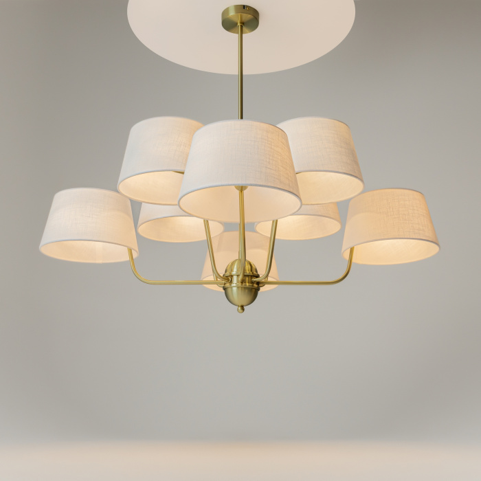 Люстра на штанге Maytoni Modesto MOD360PL-08BS