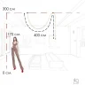 Потолочный светильник Loft it Thread 10388A Brass