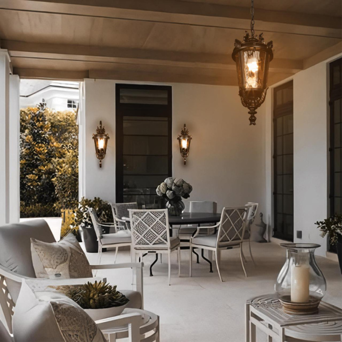 Уличный подвесной светильник Loft it Verona 100003P