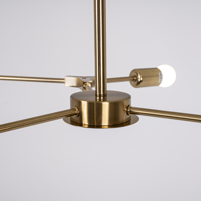 Люстра на штанге LATE D103 Gold ImperiumLoft