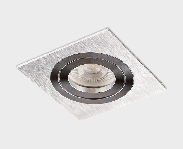 Встраиваемый светильник Italline SAG103-4 silver/silver