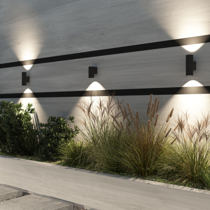 Настенный уличный светильник BORG DK9821-BK