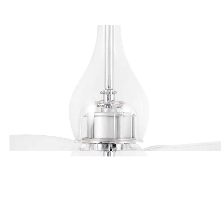 Вентилятор без света MINI ETERFAN Transparent ceiling fan with Dc motor