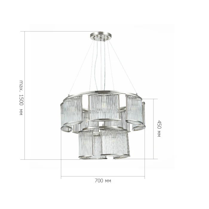 Люстра подвесная SL1627.103.11 ST LUCE