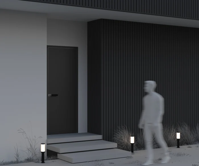 Ландшафтный светильник Maytoni Rib O502FL-01B