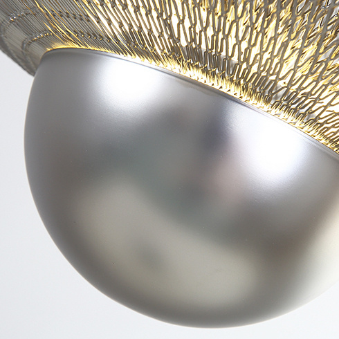 Подвесная люстра MESHMATICA D60 Nickel ImperiumLoft