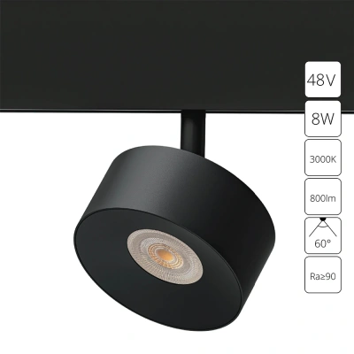 Магнитная трековая система Arte Lamp LINEA A4781PL-1BK