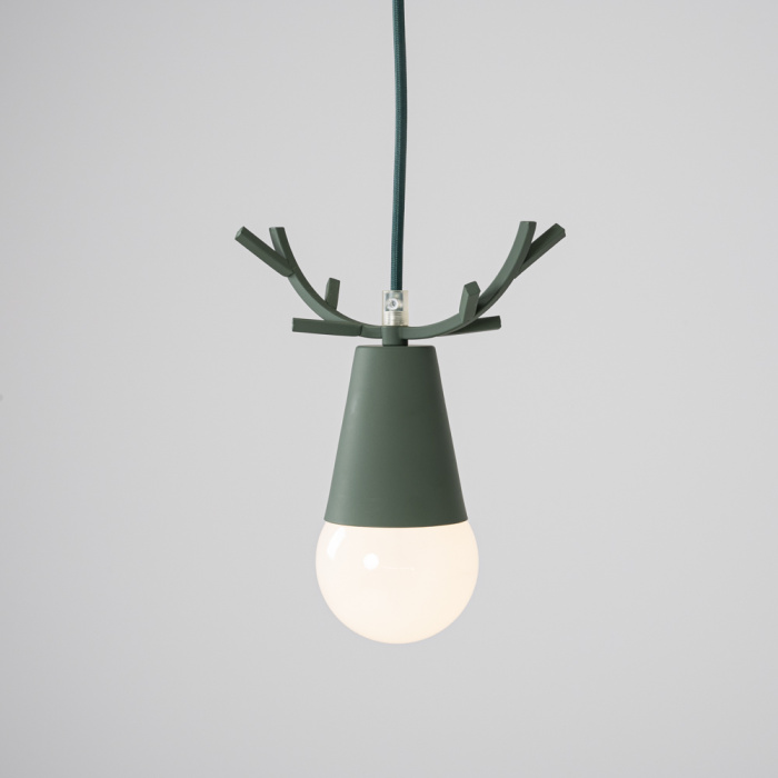 Подвесной светильник DEER ONE Зеленый ImperiumLoft