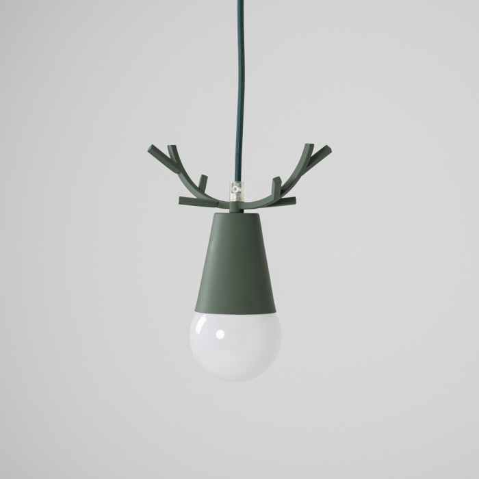 Подвесной светильник DEER ONE Зеленый ImperiumLoft