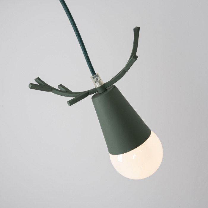 Подвесной светильник DEER ONE Зеленый ImperiumLoft