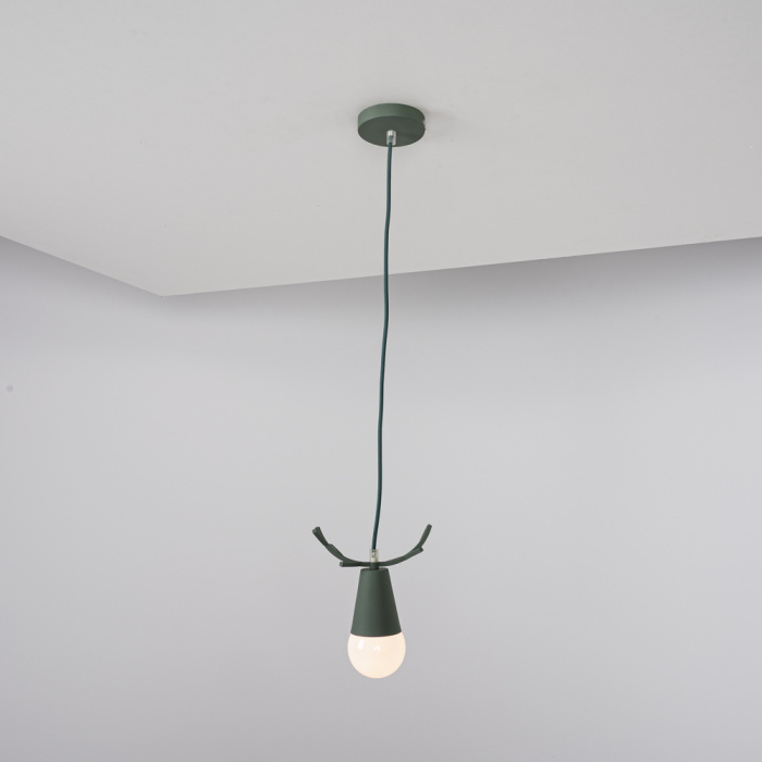Подвесной светильник DEER ONE Зеленый ImperiumLoft