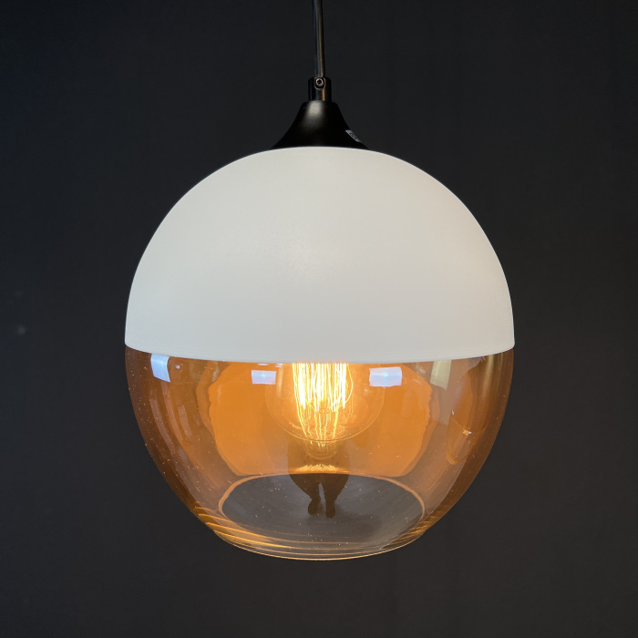 Подвесной светильник NORD C D20 White/Amber ImperiumLoft