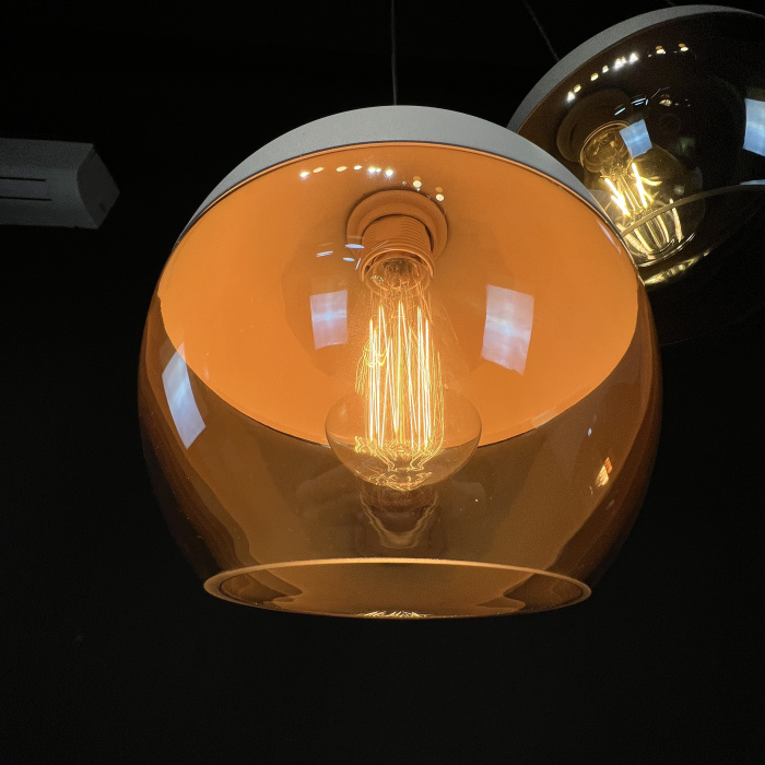 Подвесной светильник NORD C D20 White/Amber ImperiumLoft