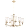 Люстра Crystal Lux GLORIA SP9 BRASS
