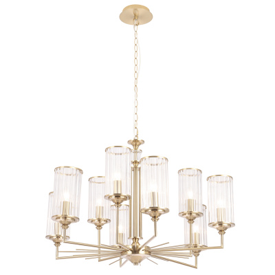 Люстра Crystal Lux GLORIA SP9 BRASS