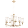 Люстра Crystal Lux GLORIA SP9 BRASS
