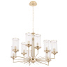 Люстра Crystal Lux GLORIA SP9 BRASS