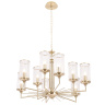 Люстра Crystal Lux GLORIA SP9 BRASS