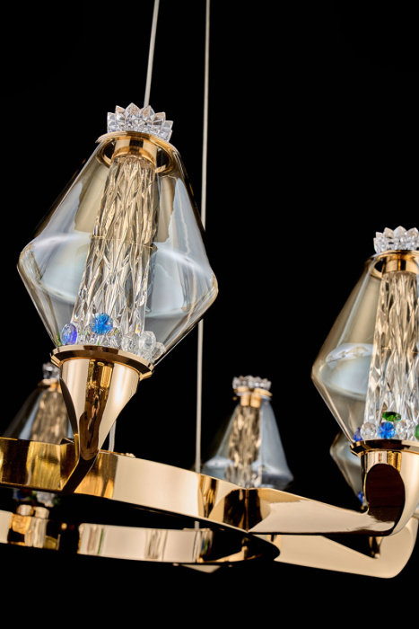 Подвесная люстра Leon Camille LE3056/650 GD