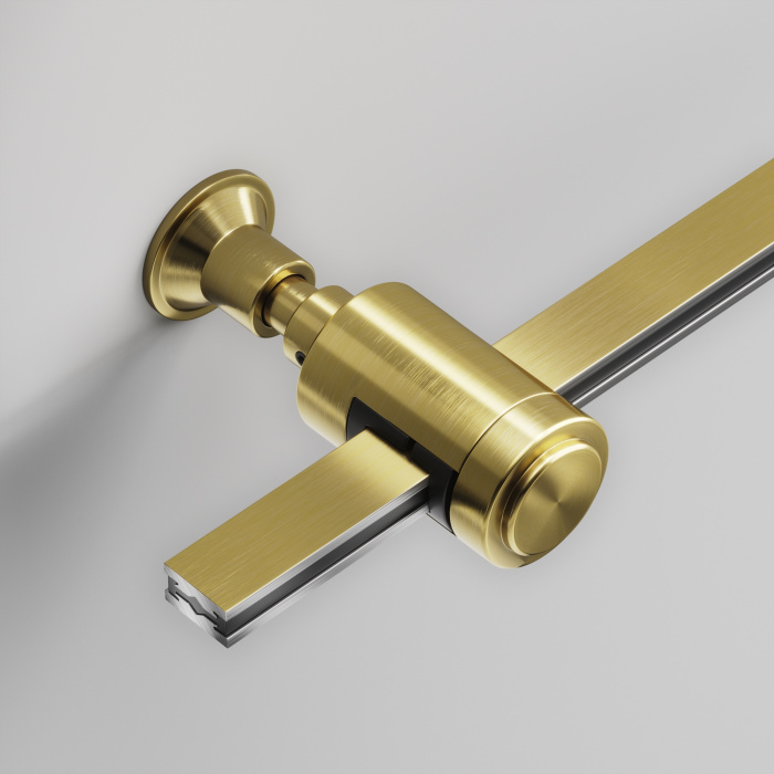 Крепление настенное Wall одинарное Flarity латунь Maytoni TRA155CW-S1-BS