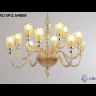 Люстра Crystal Lux SILVESTRO SP12 AMBER