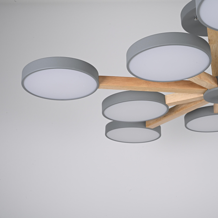 Потолочный светильник TURNA L10 Grey ImperiumLoft