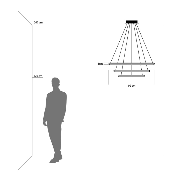 Подвесной светильник Lightstar Virata 814233