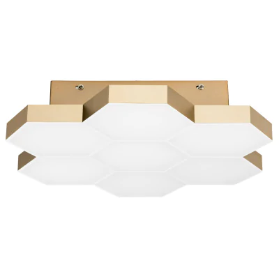 Светильник потолочный FAVO LED-35W 1680LM Satin Gold 4000K (в комплекте) 750073 (MX13003032-7А)