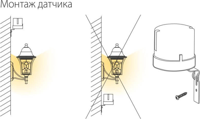 Датчик освещенности Elektrostandard Sns 4690389055430