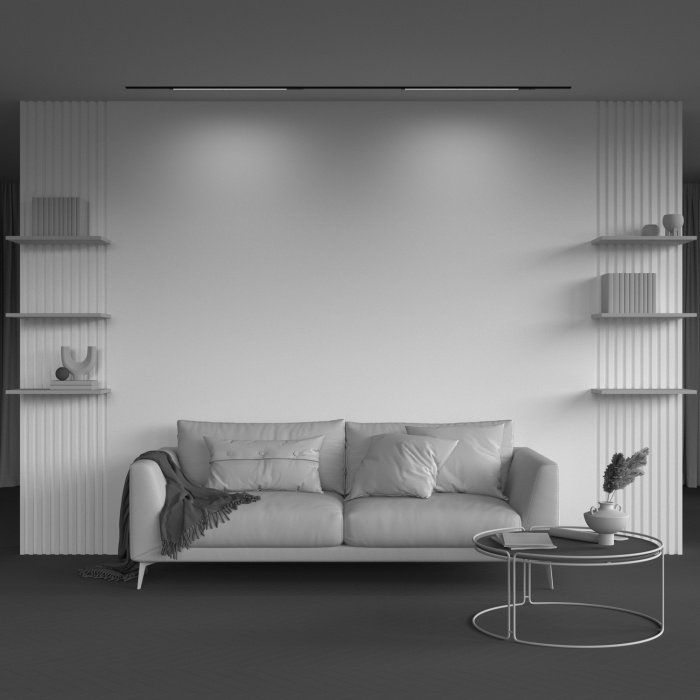 Трековый светильник Maytoni Basis TR231-2-15W4K-B