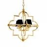 Подвесная люстра Delight Collection Mandeville KM0728P-4M gold/black
