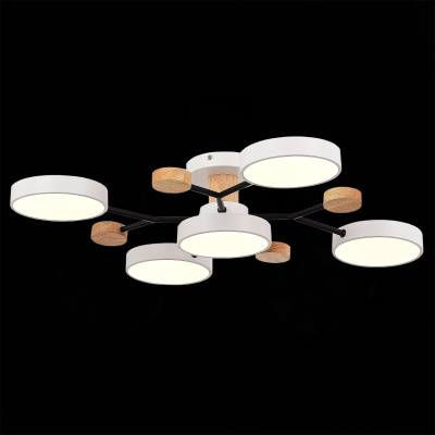 Светильник потолочный Белый/Белый LED 5*12W 3000K/4500K/6000K SLE6006-502-05