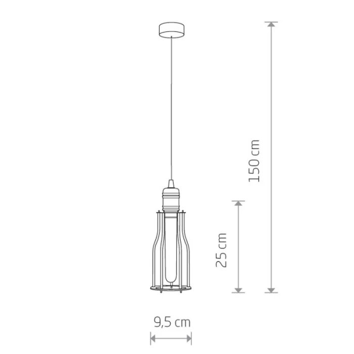 Светильник подвесной Nowodvorski Workshop 6337