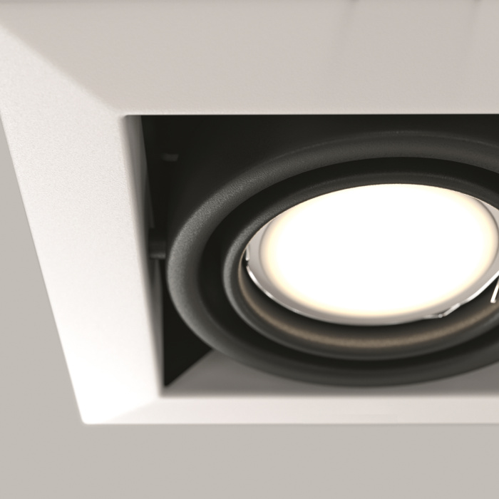 Встраиваемый светильник Maytoni Metal Modern DL008-2-01-W