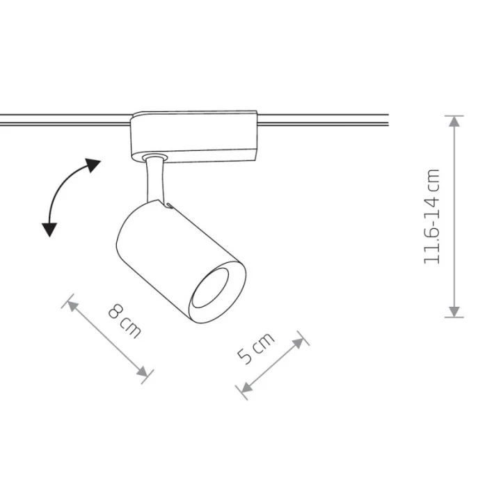 Трековый светильник Nowodvorski Profile Iris 8998
