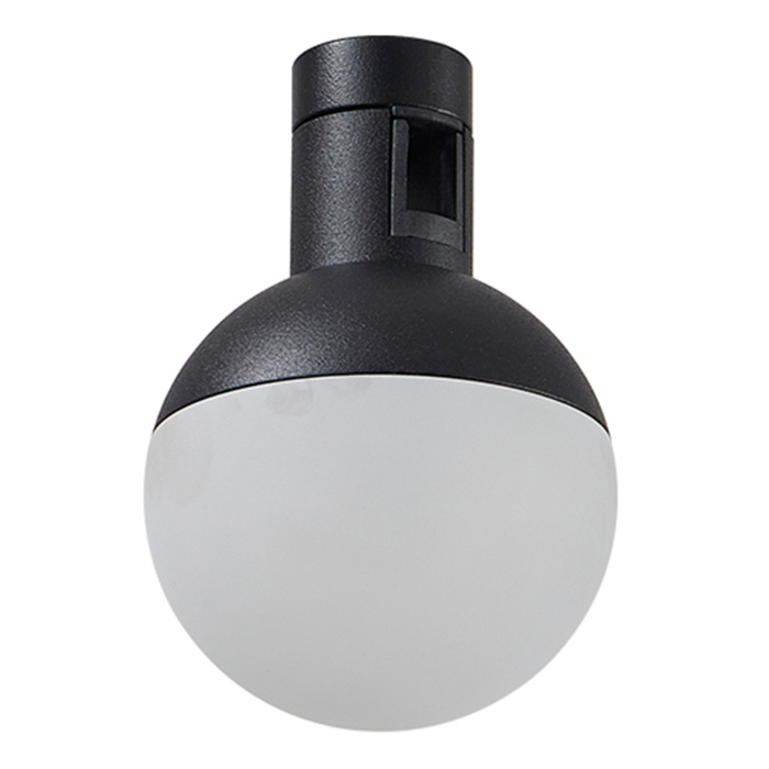 Магнитный трековый светильник FARM Черный LED 1*5W 3000K 78Lm Ra90 120 IP20 D75xH109 24 ST815.406.05