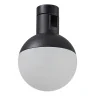 Магнитный трековый светильник FARM Черный LED 1*5W 3000K 78Lm Ra90 120 IP20 D75xH109 24 ST815.406.05