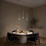 Магнитный трековый светильник Белый LED 1*7W 4000K 450Lm Ra90 36° IP20 D32xH307 48V ST682.546.07