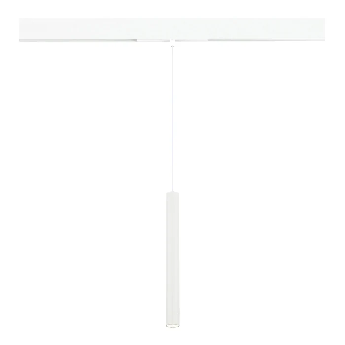 Магнитный трековый светильник Белый LED 1*7W 4000K 450Lm Ra90 36° IP20 D32xH307 48V ST682.546.07