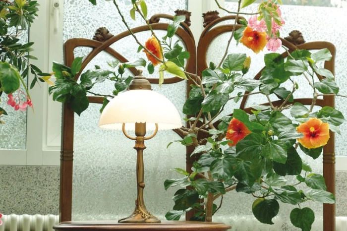 Настольная лампа Berliner Messinglampen V14-69opB