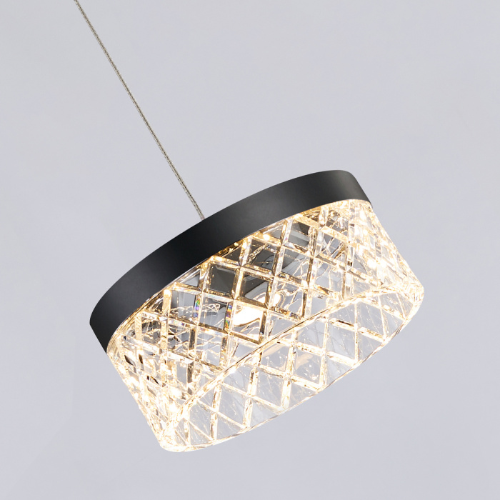 Подвесной светильник Delight Collection Diamond cut MD21020075-1A matt black